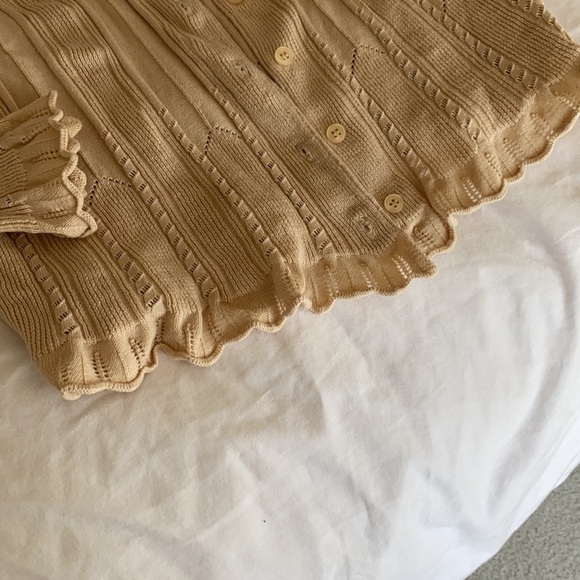 Nude cardigan - Picture 2 of 2